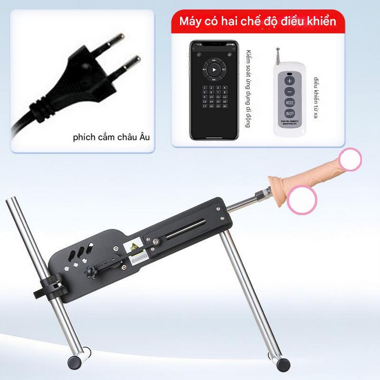 Giao diện điều khiển máy thủ dâm tự động A5 trên điện thoại