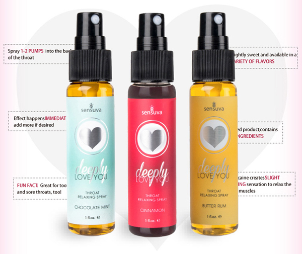 Nước xịt thơm miệng Sensuva cho quan hệ bằng miệng