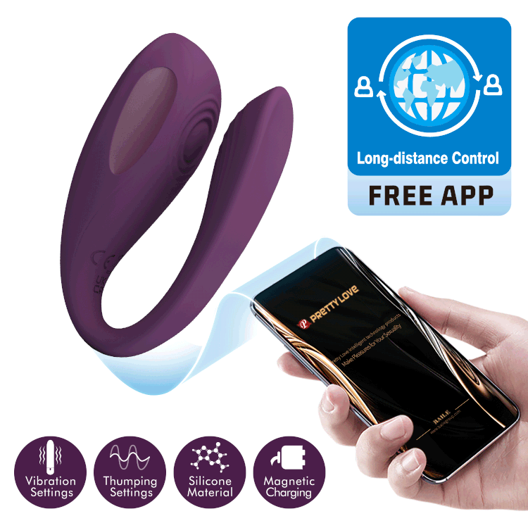 Sextoys Pretty Love Aari rung vỗ điều khiển từ xa