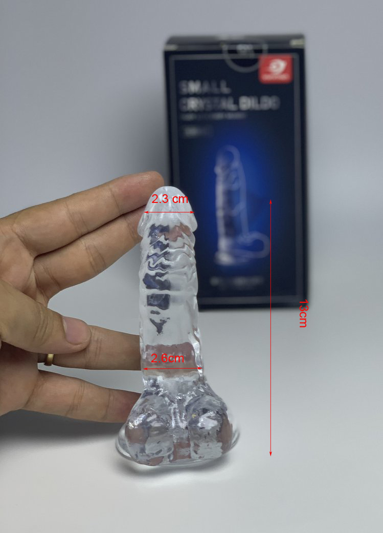 Cu giả mini trong suốt Yunman thiết kế độc đáo mềm dẻo đàn hồi