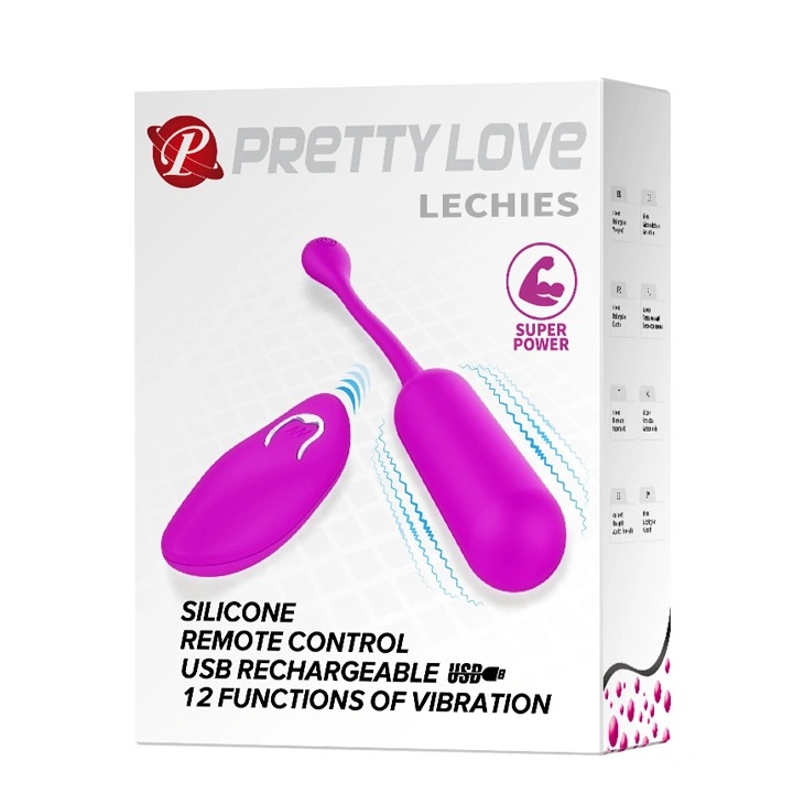 Trứng rung Pretty Love Lechies không dây sạc USB điều khiển từ xa