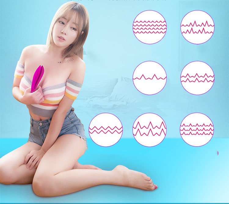 Trứng rung tai thỏ Leten sạc USB chống nước vận hành êm ái