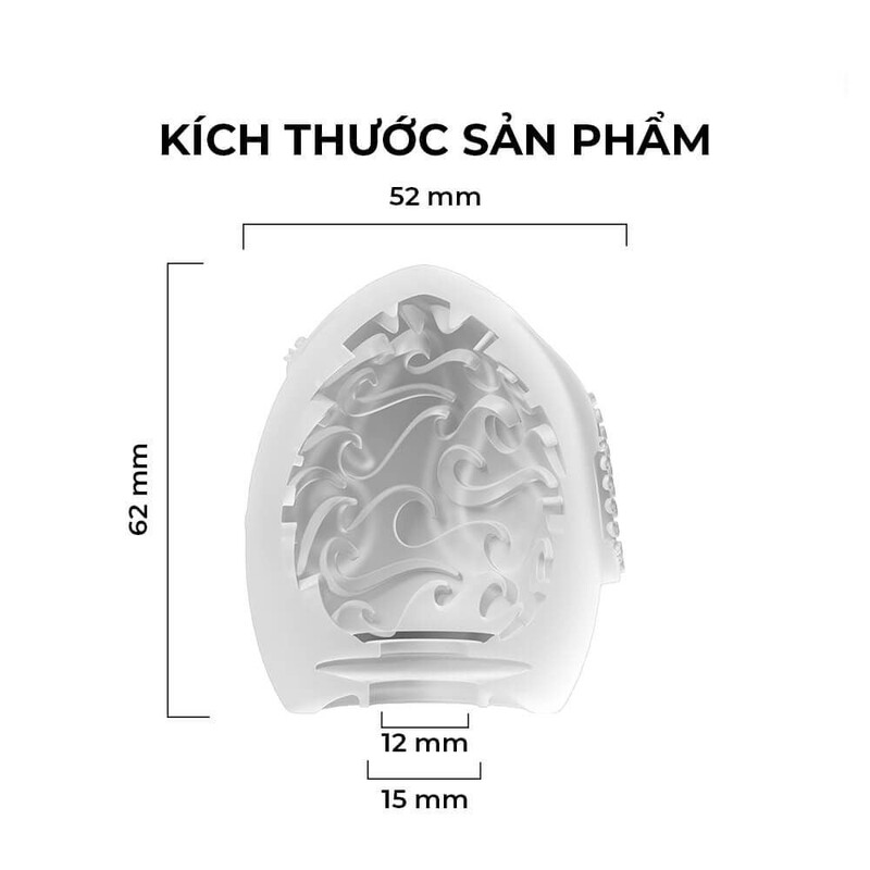 Cốc thủ dâm nam Lovense Kraken TPE cao cấp co giãn 20cm