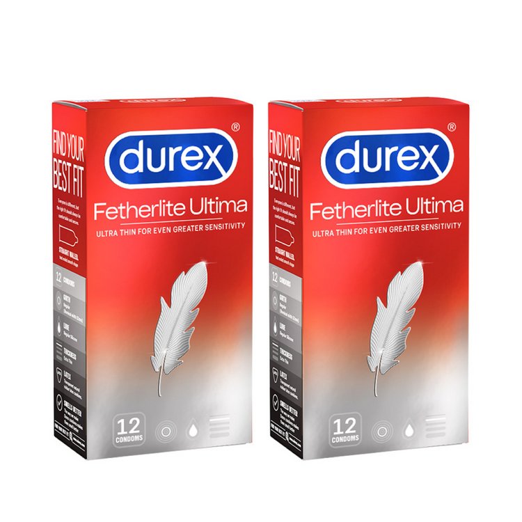 Chi tiết bao cao su siêu mỏng Durex Fetherlite Ultima với lớp gel bôi trơn cao cấp.