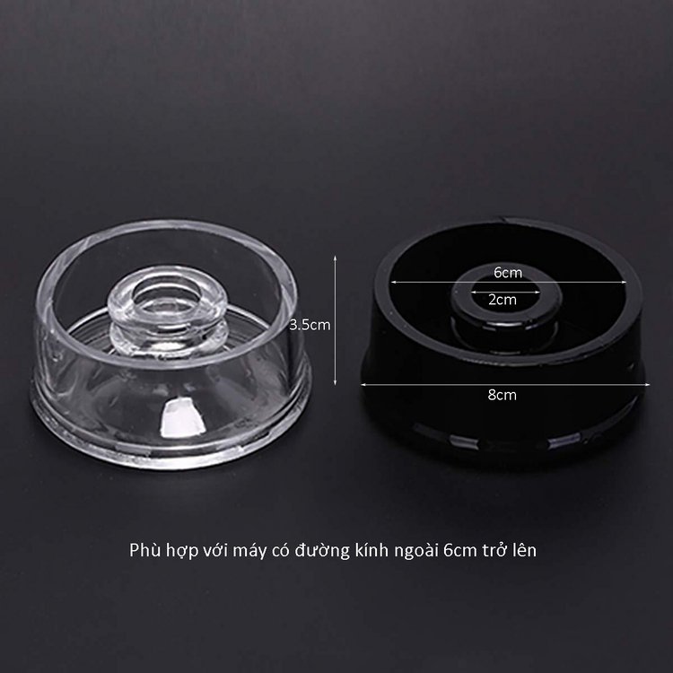 Miếng lót TPE tiếp xúc miệng ống máy tập dương vật – đường kính trong 60mm