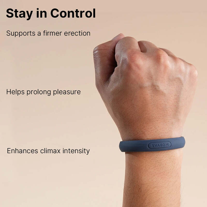 Vòng đeo dương vật SVAKOM TRIOOO silicone mềm dẻo
