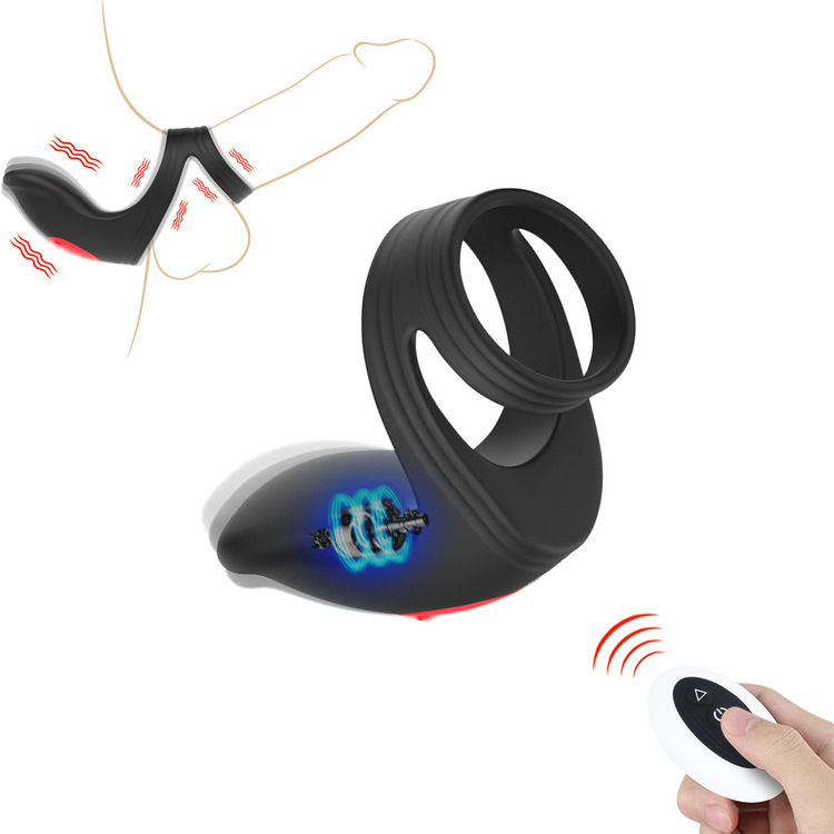 vòng khóa tinh trùng Fanshiyao rung kép lưỡi liếm